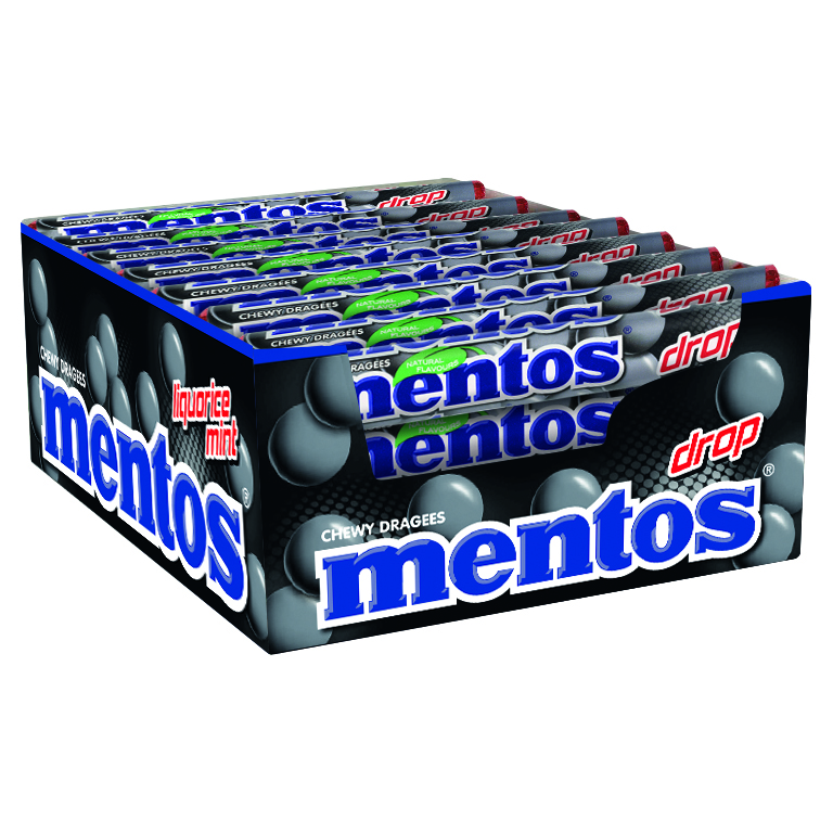Réglisse 38g - MENTOS