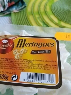 Meringhe bianche 100 g - SEREBIS