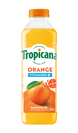 Tpp Orange Vitamines Pet 75cl