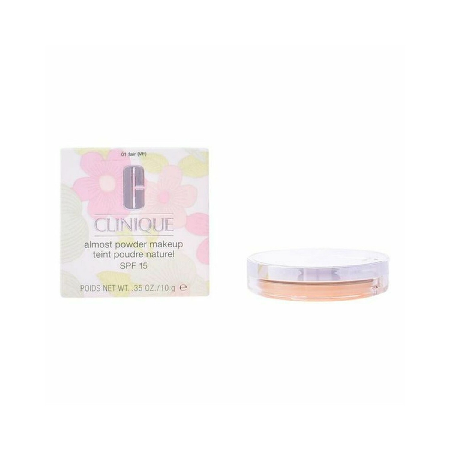 Fond de teint poudre Almost Powder SPF 15 01 Fair 10 g - CLINIQUE