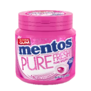 Chewing Gum Pure Fresh Goût Bubble X50 - MENTOS