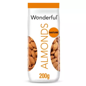 Amandes Naturelles 200g - Wonderful
