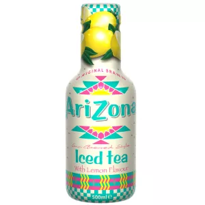 Bottiglia in Pet da 500 Ml Tè Nero Arizona Profumo di Limone