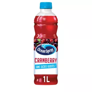 Boisson saveur cranberry light 1L - OCEAN SPRAY