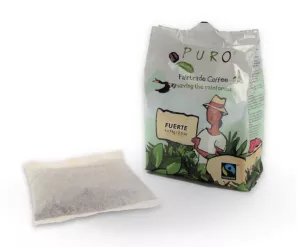 Gemahlener Kaffee 80 % Arabica 20 %
Robusta Max Havelaar in Filterdosis
75G - Puro
