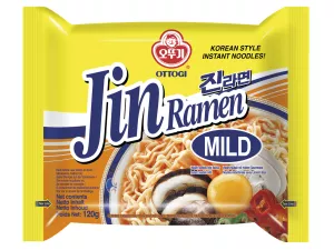 Soupe Nouilles Jin Ramen Moyen épicé 120 G - Ottogi