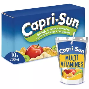 Boisson Sun Multivitamin 10x20cl Fr - CAPRI SUN