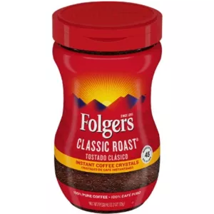 Fg 3 Oz Caf Instant Regular - FOLGERS