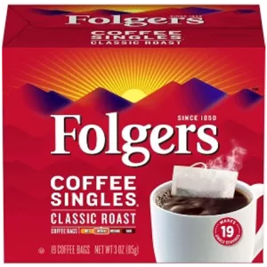 Fg 3oz 12/19ct Caf Singles Reg - FOLGERS