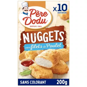 Nuggets Fillets de Poulet, 200g - PÈRE DODU