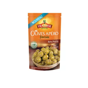 Olives Anchois 150g Tramier
