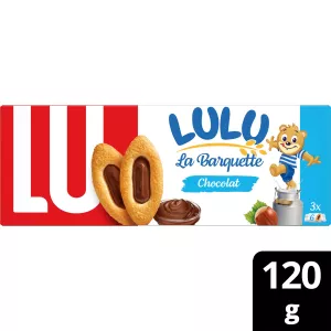 Biscotti al cioccolato La Barquette 3 GATTINI 120g - LU