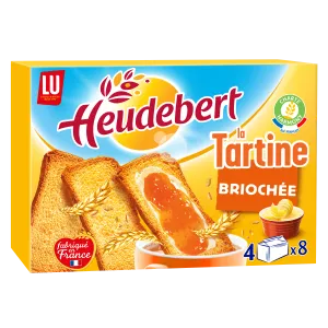Tartine briochée 320g  - HEUDEBERT