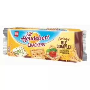 crackers blé complet 250g - HEUDEBERT