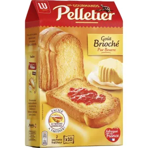 Biscottes Goût Brioché Les Gourmands 260g - PELLETIER