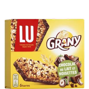 Grany Chocolat Au Lait Noisettes 138g - GRANY
