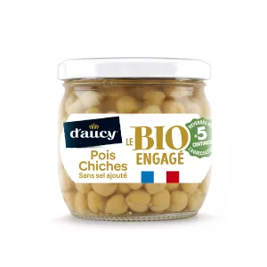 Bocal Pois Chiche Bio Ssa 215g