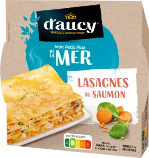 Lasagne Saumon, 300g - D'AUCY