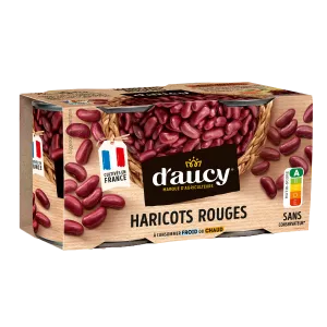 Haricots Rouges Origine France; 125g - D'AUCY