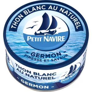 Thon Blanc au Naturel 93g  - PETIT NAVIRE