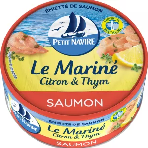 Salmone sbriciolato, limone e timo 110g - PETIT NAVIRE