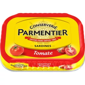 Sardines Tomate, 135g - PARMENTIER