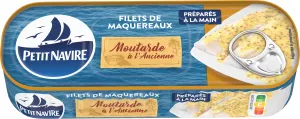 Filets de Maquereaux Sauce Moutarde 169g  - PETIT NAVIRE