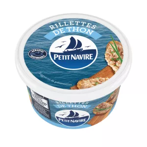 Rillette de Thon,  125g -  PETIT NAVIRE