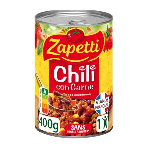 Chili Con Carne Bœuf 400g - ZAPETTI