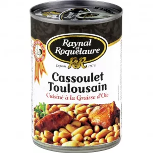 Cassoulet di Tolosa cotto con grasso d'oca, 420 g - RAYNAL ET ROQUELAURE