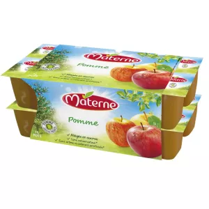 Salsa di mele 16x100g - MATERNE