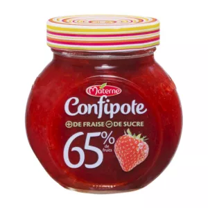 Doce de morango reduzido em açúcar 350g - CONFIPOTE