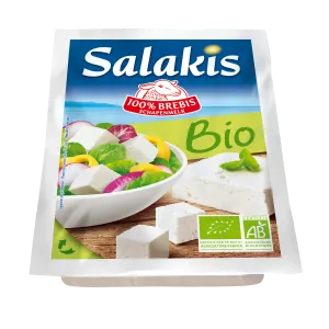 Fromage de Brebis en Tranches Bio X8 150g - SALAKIS