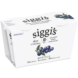 Skyr Myrtille 2x140g - SIGGI'S
