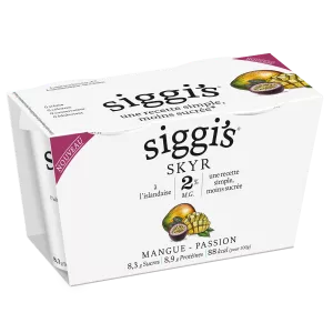Skyr Mango Passion 2x140g - SIGGI'S