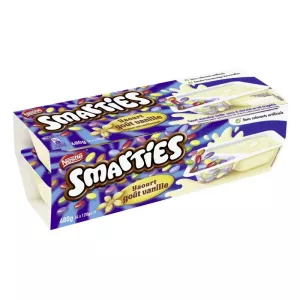 Yaourt saveur vanille 4x120g - SMARTIES