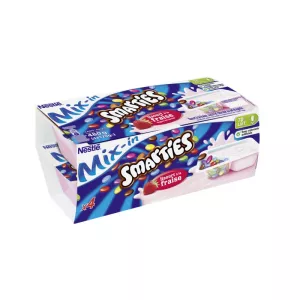 Yaourt saveur fraise 4x120g - SMARTIES