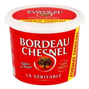 Rillette du Mans 100% Naturel, 400g - BORDEAU CHESNEL