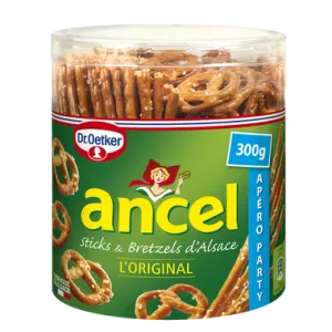 Sticks et bretzels d'alsace l'original 300g - ANCEL