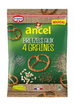 4 Bánh Quy Hạt, 125g - ANCEL