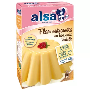 Préparation Flan Vanille 192g - ALSA