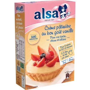 Préparation dessert crème patissière 390g - ALSA