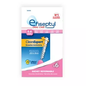 Brossettes interdentaires clean expert - EFISEPTYL