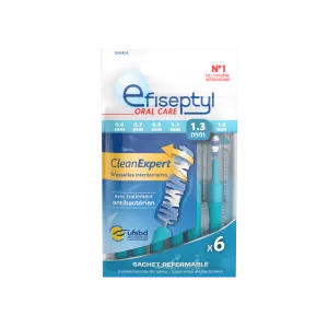 Brossettes interdentaires clean expert - EFISEPTYL
