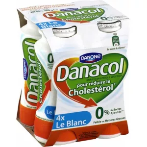 Danacol Uống 0% Trắng 4x100