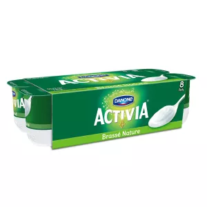 Yaourt Bifidus Brasse Nature 8x125g - ACTIVIA