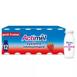 Aardbeien drinkyoghurt -ACTIMEL