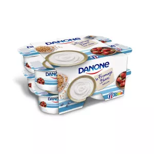 Danone Fromage Blanc 3,2% De Mg Nature 100 G X 8 - DANONE