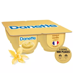 Crème dessert vanille 4x125g - DANETTE