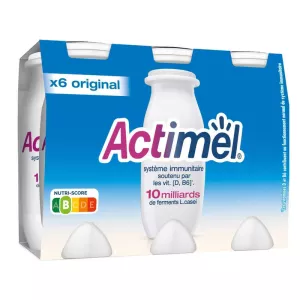 6 Yaourt à boire nature - ACTIMEL